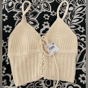 Crotchet crop top